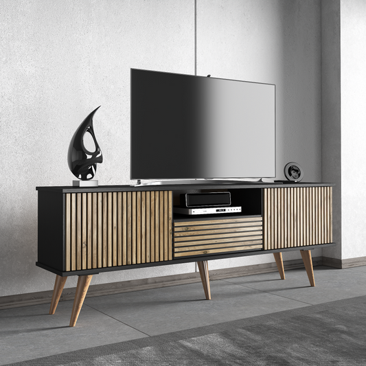 Latte TV Stand & Media Console for TVs up to 65"